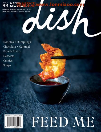 [新西兰版]Dish 经典美食杂志PDF电子版 2021年 N98